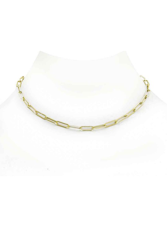 Paperclip Chain Necklace