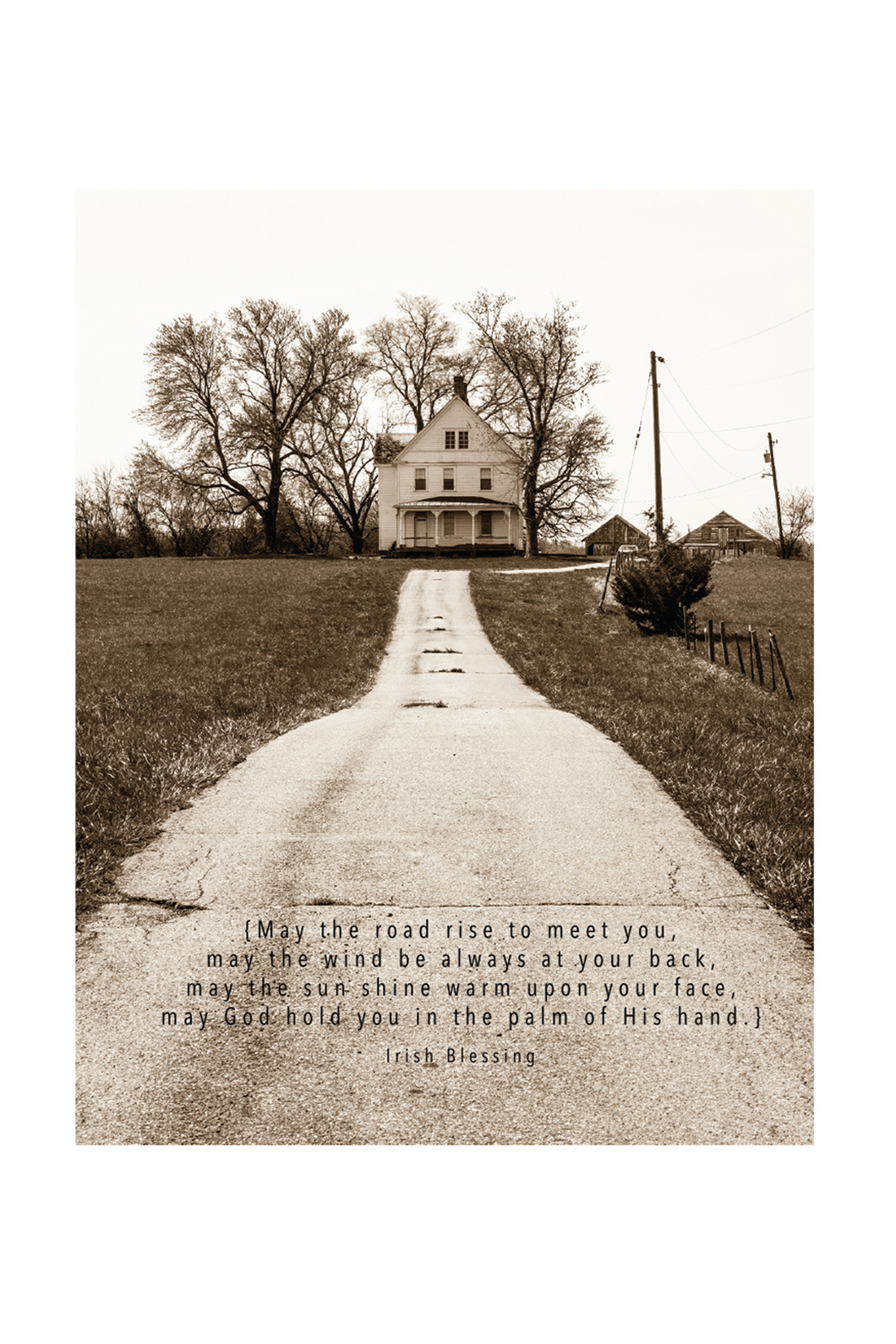 Irish Blessing Card