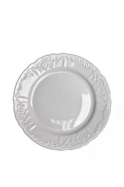 Simply Anna White Dinner Plate