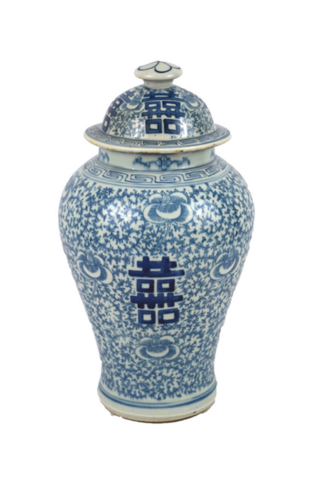 Double Happiness Temple Jar