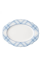 Load image into Gallery viewer, Juliska Chambray Tartan 15&quot; Platter
