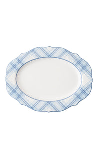 Juliska Chambray Tartan 15" Platter