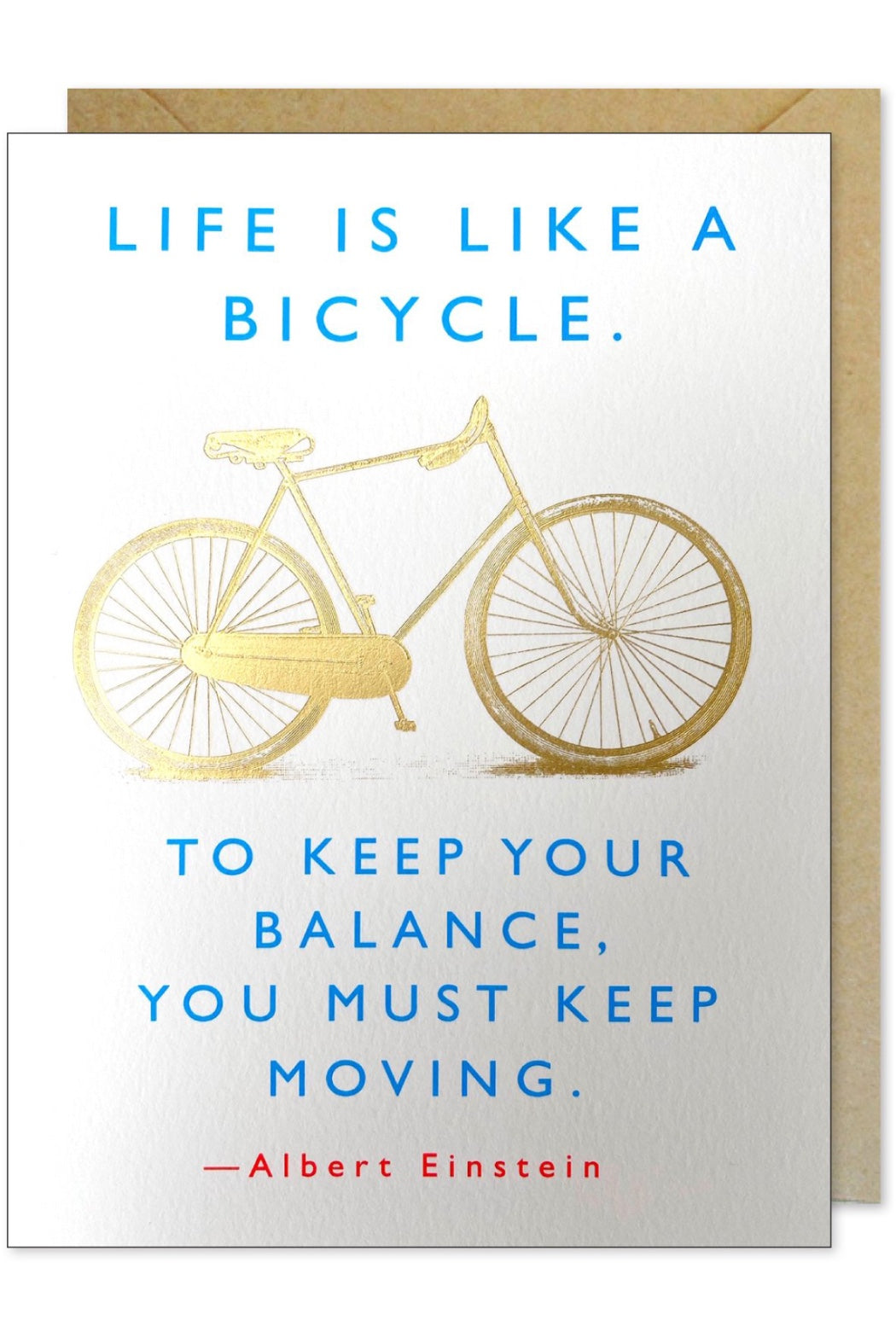 Life is like a Bicycle Card