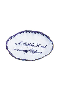 Mottahedeh "A Faithful Friend..." Tray
