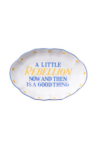 Mottahedeh "A Little Rebellion..." Tray