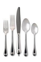 Load image into Gallery viewer, Juliska Berry &amp; Thread Polished Stainless Steel 5pc Place Setting
